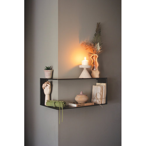 Latitude Run® Metal Corner Shelf Wayfair
